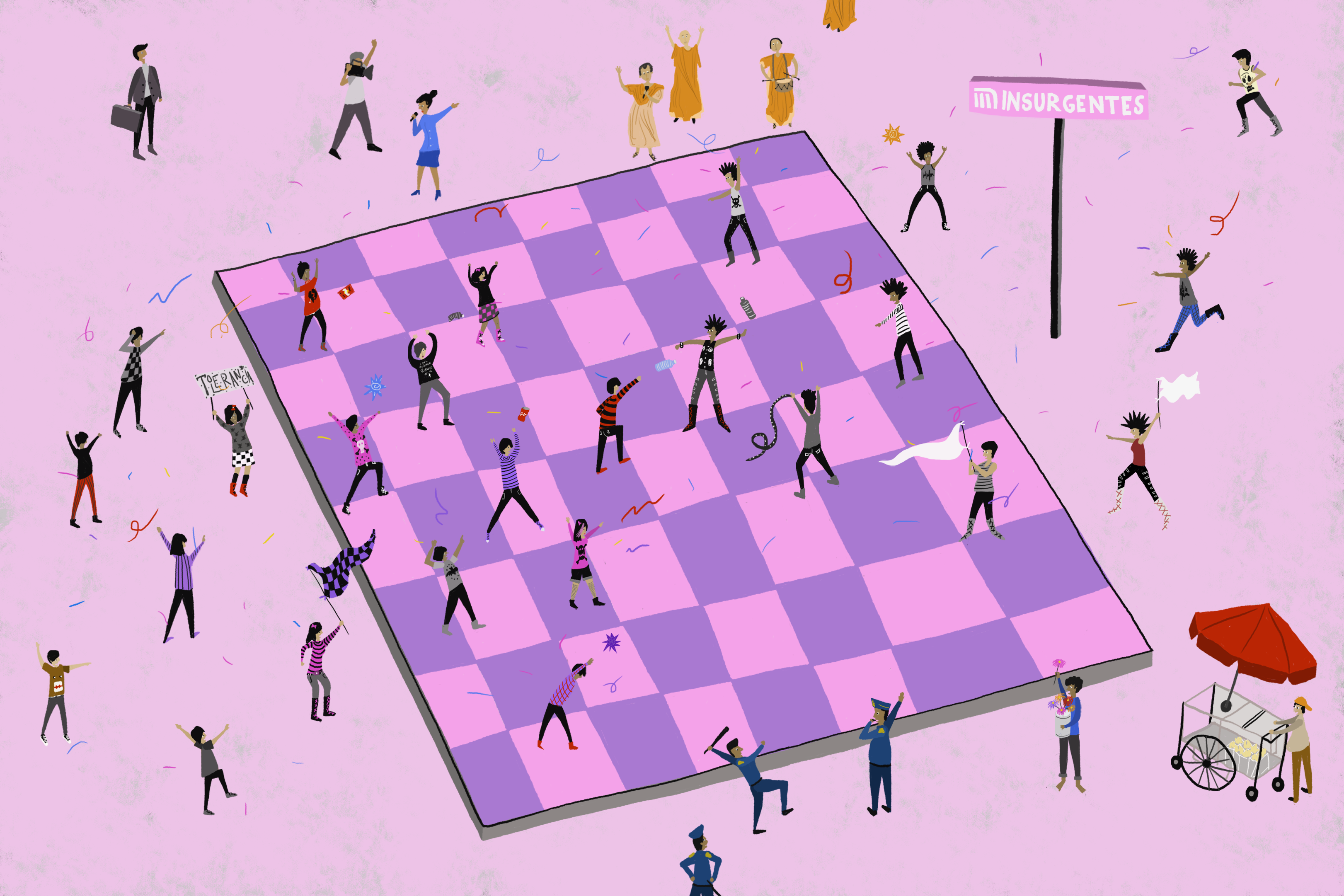 A Temporary version of Anarchy Chess. 